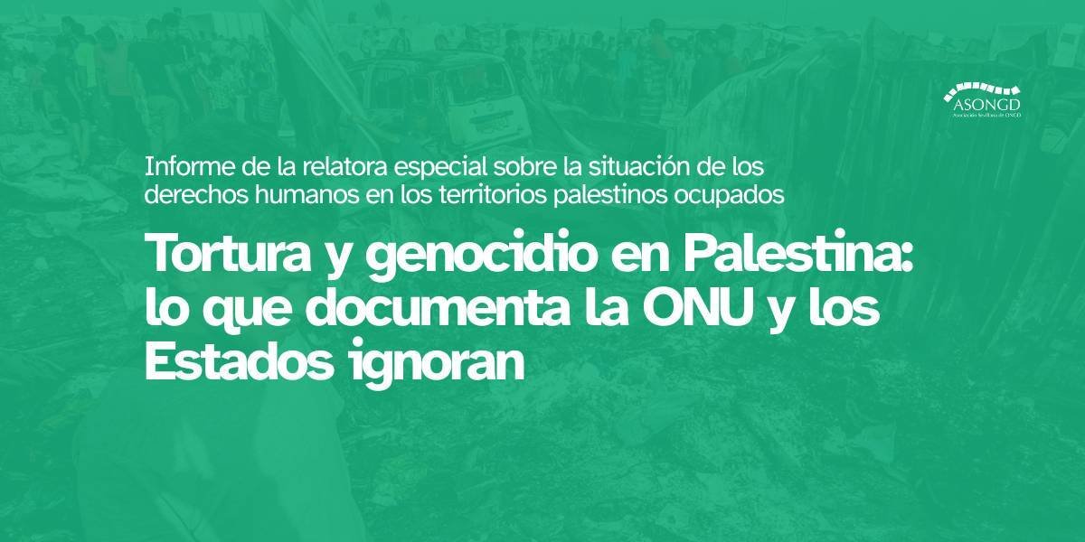 Informe Tortura y genocidio de Francesca Albanese para ONU