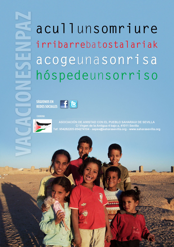 acogida de niños y niñas saharauis