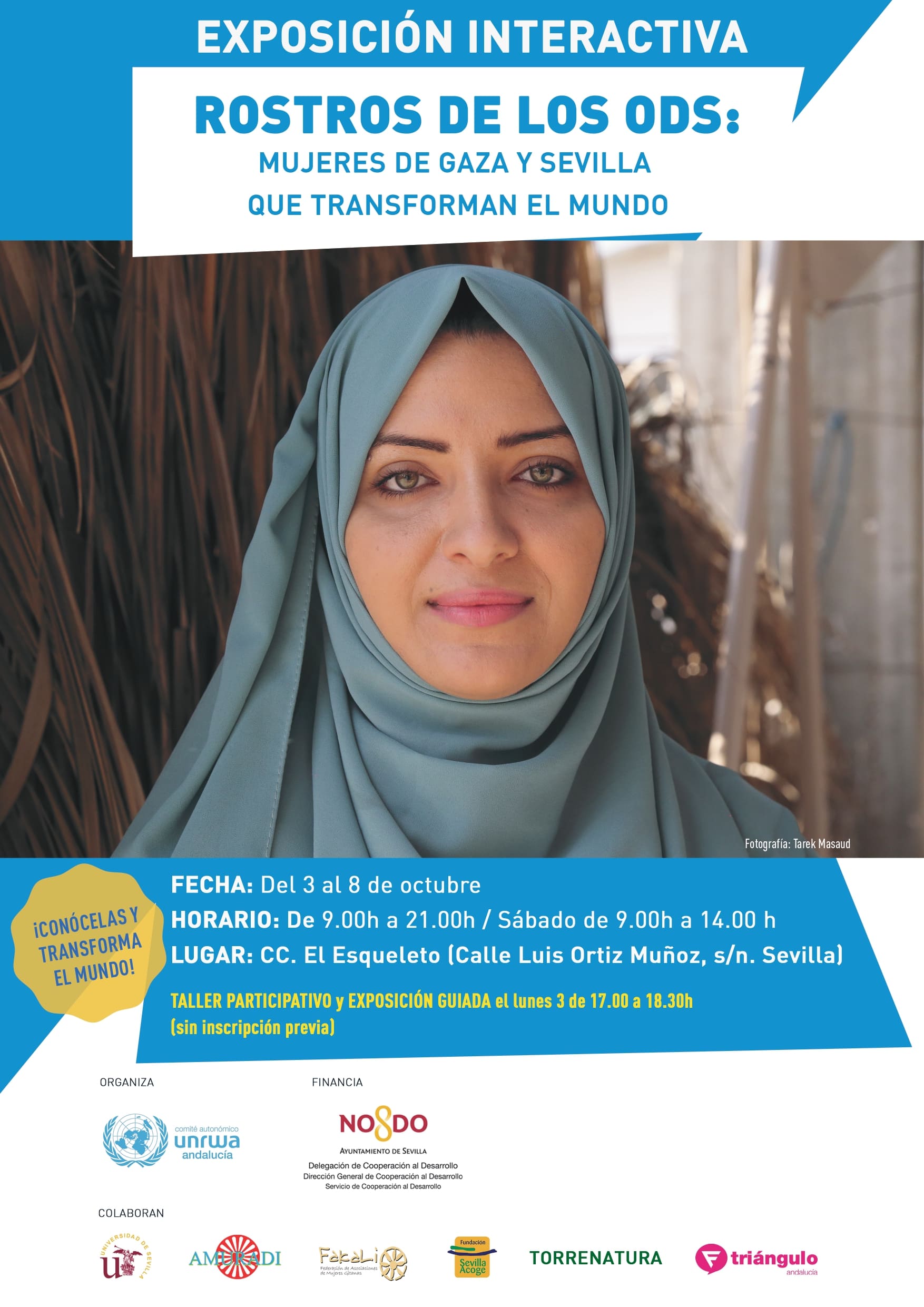 “Rostros de los ODS: Mujeres de Gaza y Sevilla que transforman el mundo”