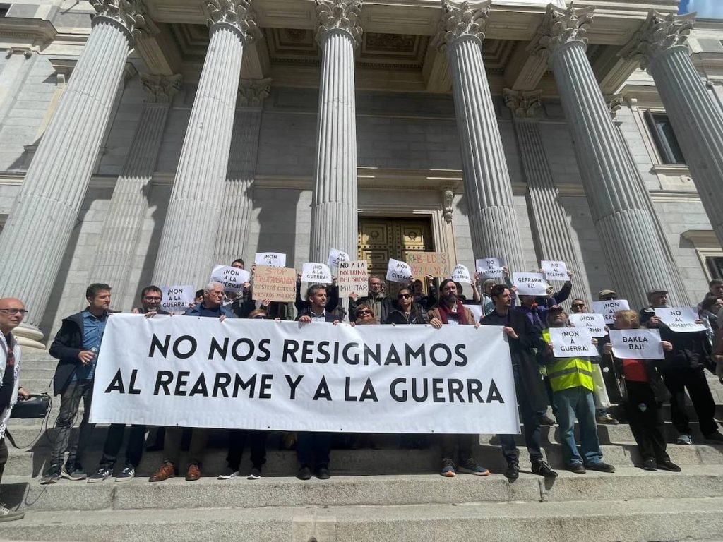 ASONGD firma el manifiesto presentado en el Congreso contra el rearme y la guerra en Europa, junto a más de 800 organizaciones. Una apuesta por la paz y la cooperación.