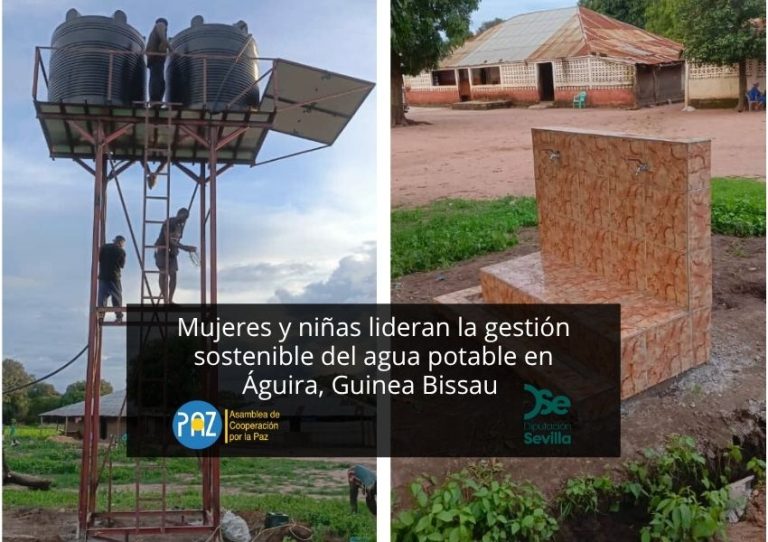 La Asamblea de Cooperación Por la Paz (ACPP), socia de la Asociación Sevillana de ONGD (ASONGD), está desarrollando un importante proyecto en colaboración con la organización guineense DIVUTEC, centrado en garantizar el acceso al agua potable en la comunidad de Águira, ubicada en la región de Bafatá, Guinea Bissau.