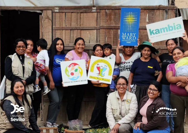 Fundación Kambia mejora los hábitos saludables y sostenibles de las mujeres en una comunidad de Huaycán, Perú.