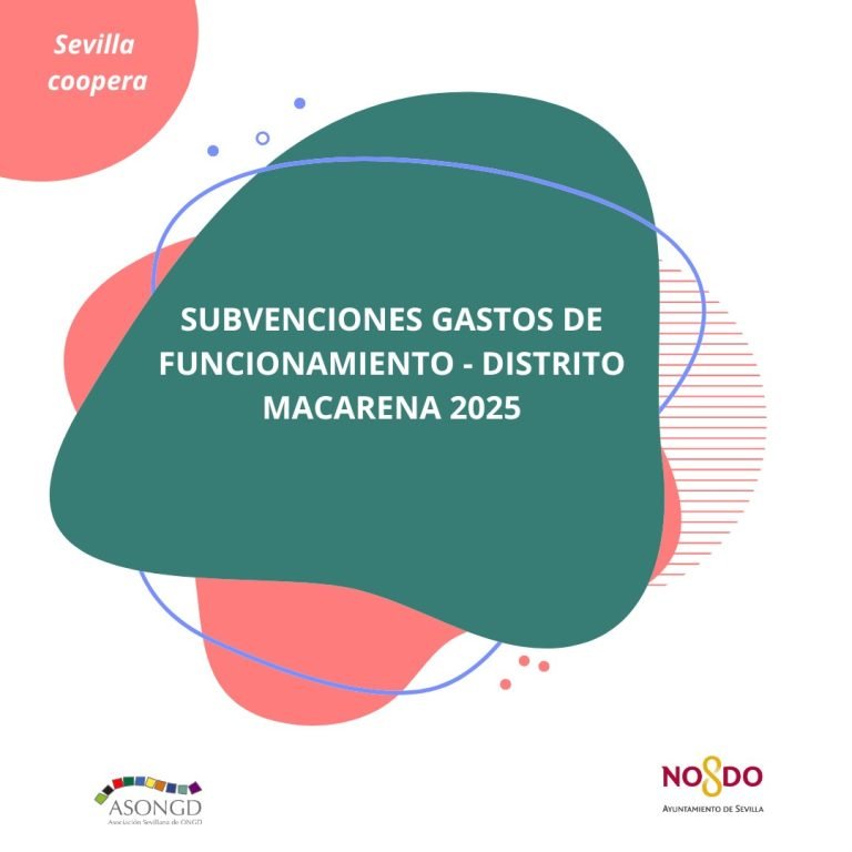 Convocatorias de Subvenciones del Distrito Macarena