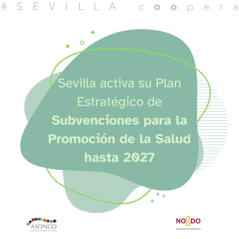Sevilla activa su Plan Estratégico de Subvenciones para la Promoción de la Salud hasta 2027