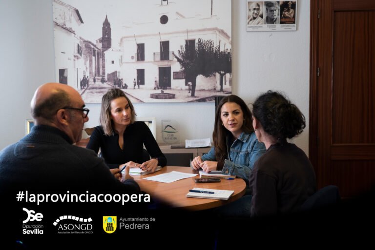 ASONGD inicia una relación de colaboración con el Ayuntamiento de Pedrera en materia de educación para la ciudadanía global, sensibilización y cooperación internacional