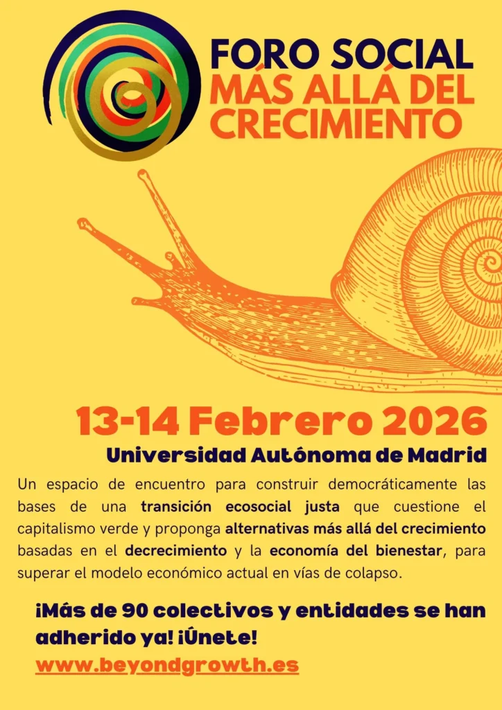 El Foro Social Más Allá del Crecimiento, un Foro Social para hacer realidad otros futuros posibles