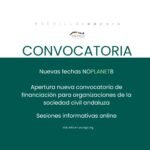 Convocatoria NO PLANET B