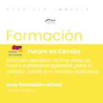 Desde Futuro en Común lanzan "Grandes desafíos de hoy para un futuro sostenible: agendas para el cambio desde una mirada sistémica"