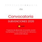 La AECID publica el calendario de convocatorias de subvenciones para 2026