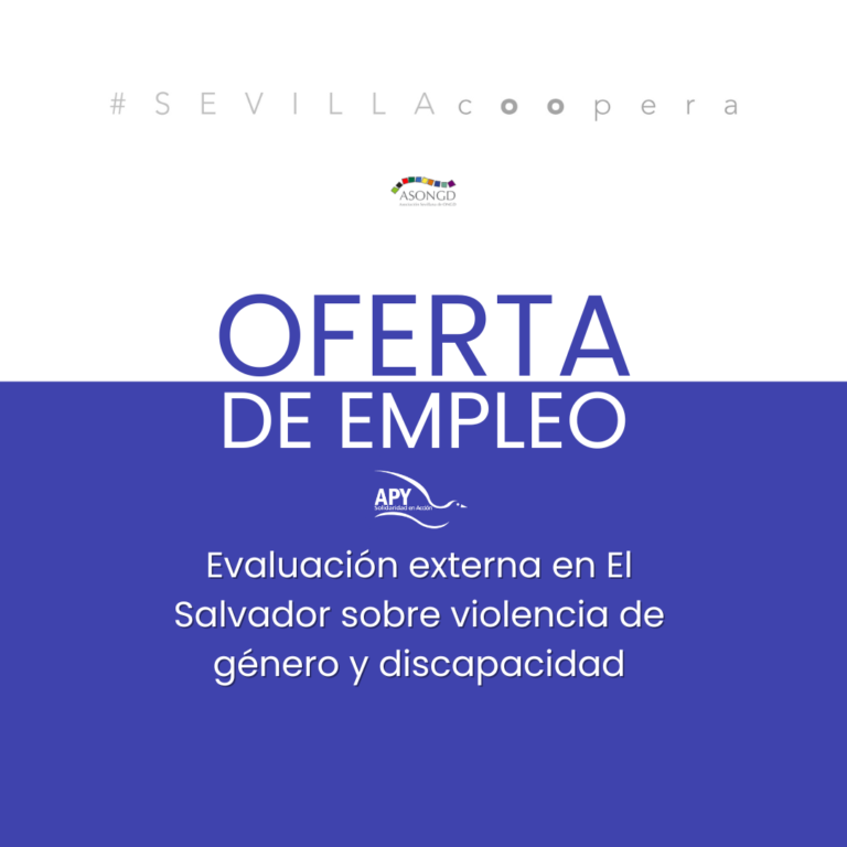 Evaluación externa proyecto El Salvador