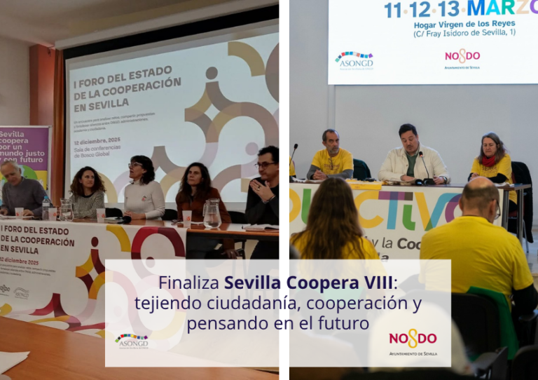 Finaliza Sevilla Coopera VIII: tejiendo ciudadanía, cooperación y pensando en el futuro