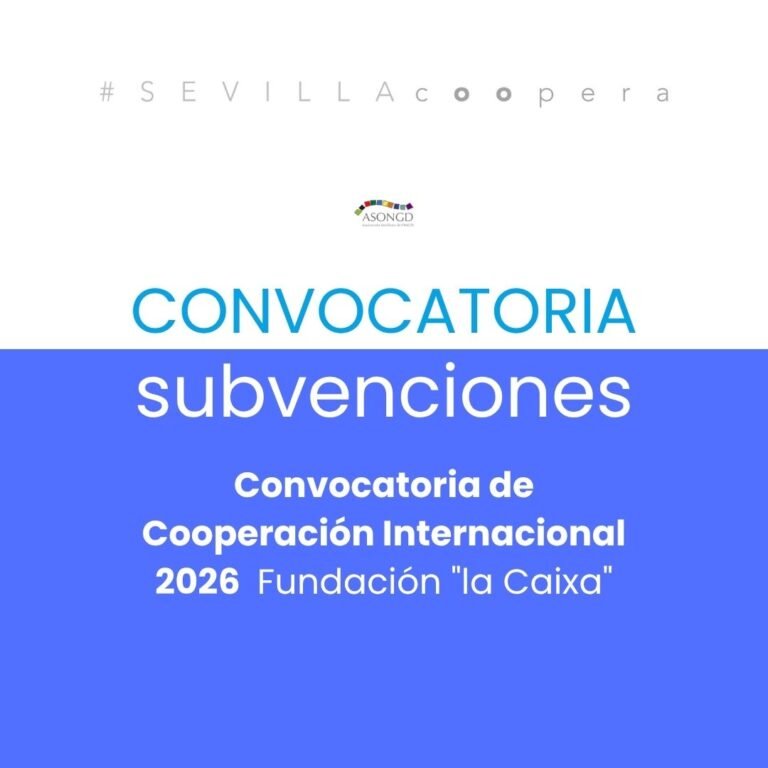 Fundación la Caixa abre Convocatoria de Cooperación internacional 2026
