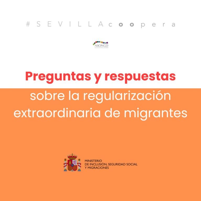 Preguntas y respuestas sobre la regularización extraordinaria de migrantes