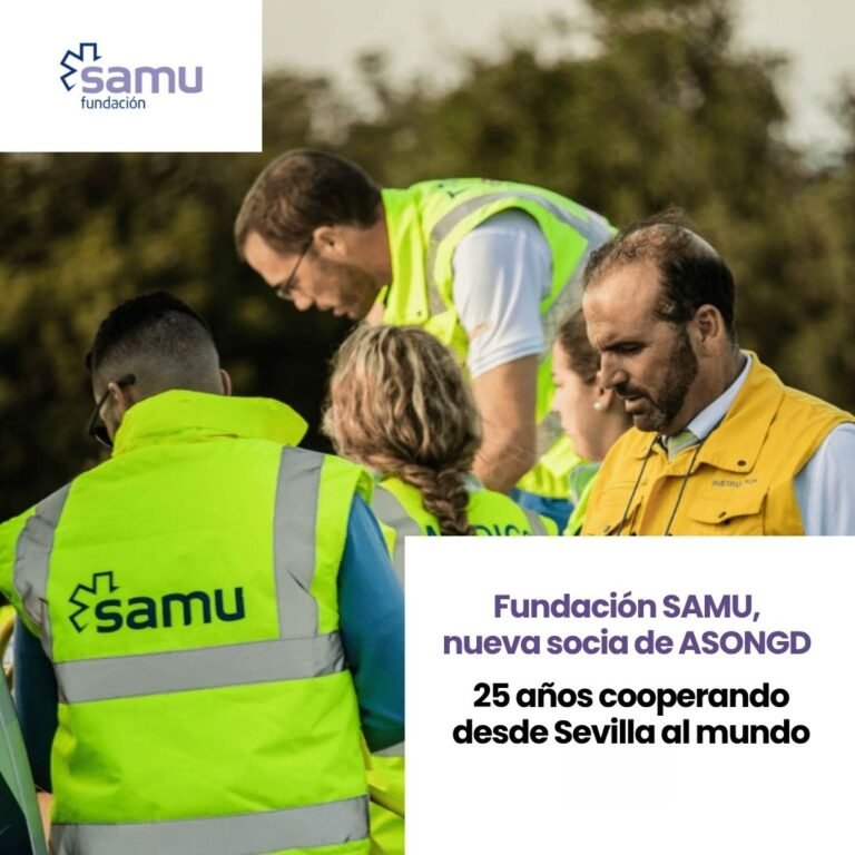 Fundación SAMU cooperación desde Sevilla