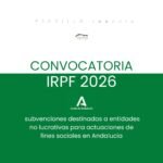 Convocatoria 0.7% 2026 Junta de Andalucía