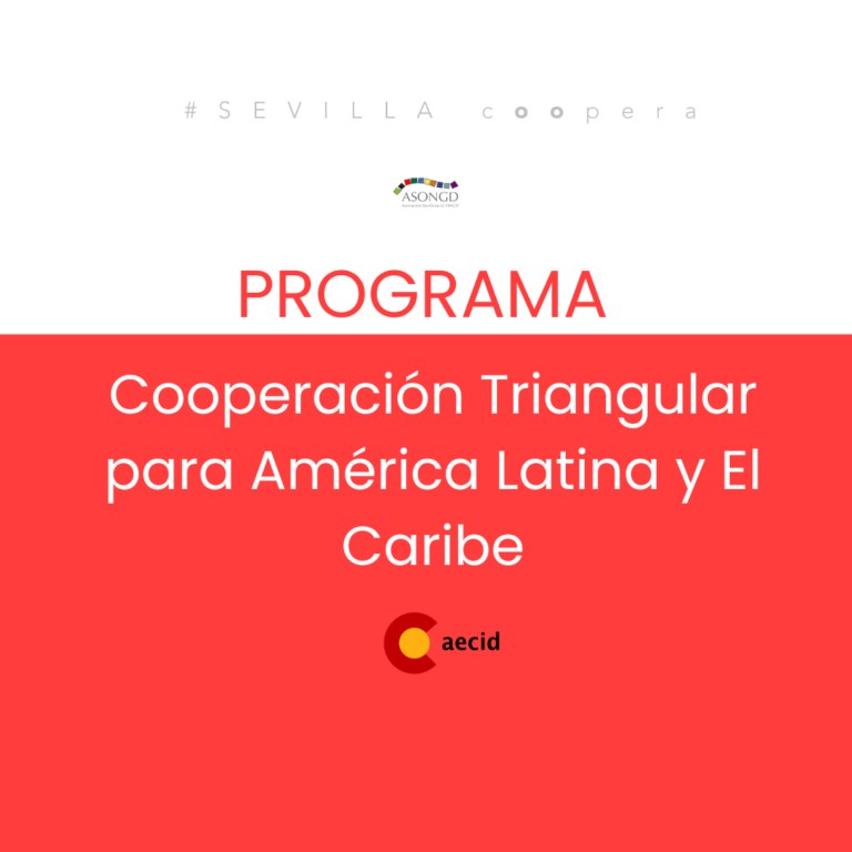 Programa de Cooperación Triangular para América Latina y El Caribe - AECID