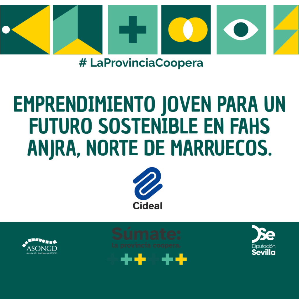 Emprendimiento joven para un futuro sostenible en Fahs Anjra, norte de Marruecos.