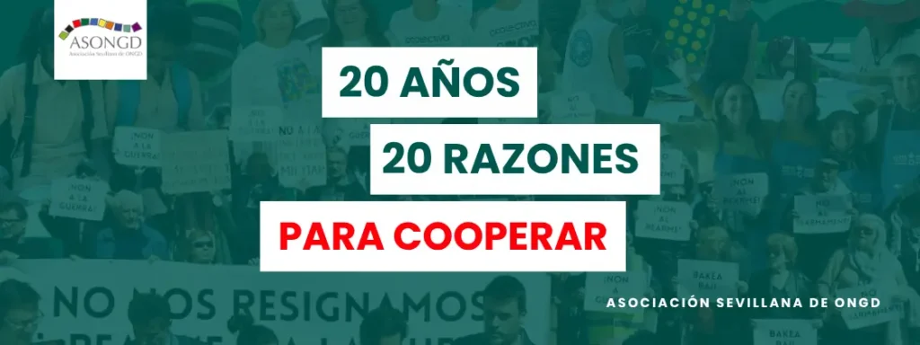 20 años, 20 razones para cooperar