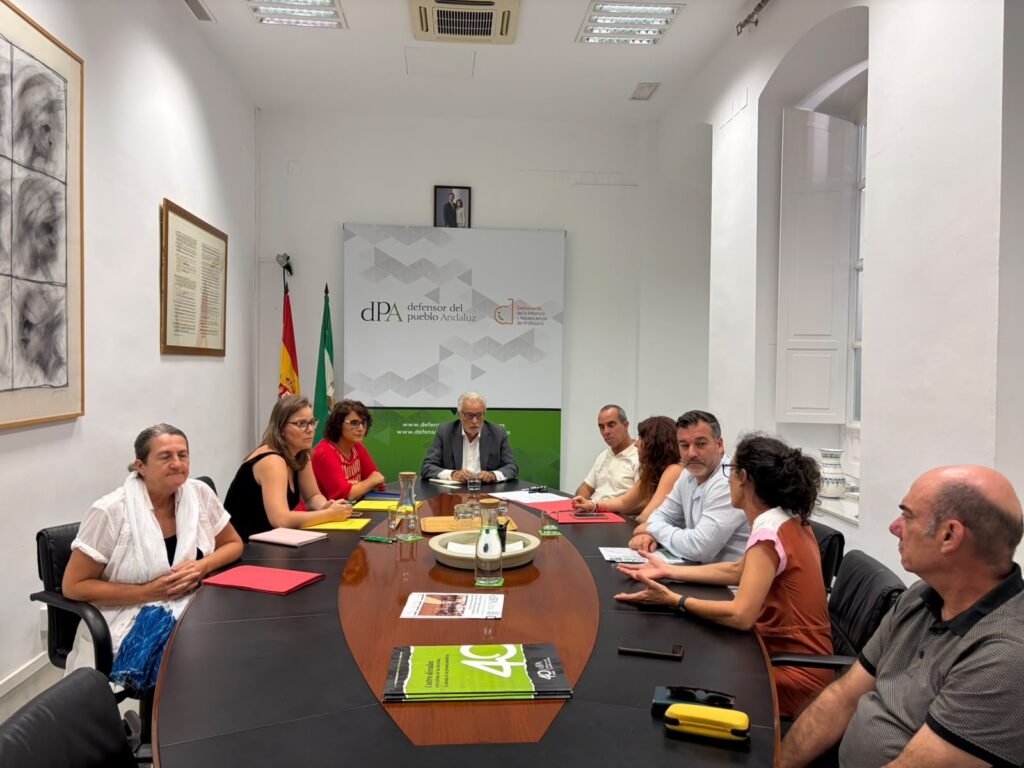 Reunión de ASONGD con el Defensor del Pueblo Andaluz por el recorte de la cooperación en Sevilla
