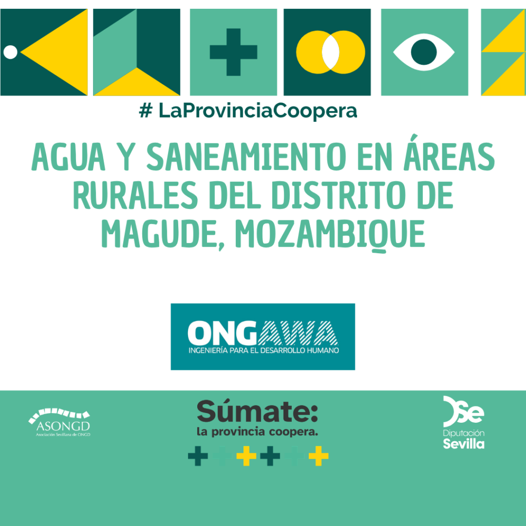 ONGAWA: agua y saneamiento en áreas rurales del Distrito de Magude, Mozambique
