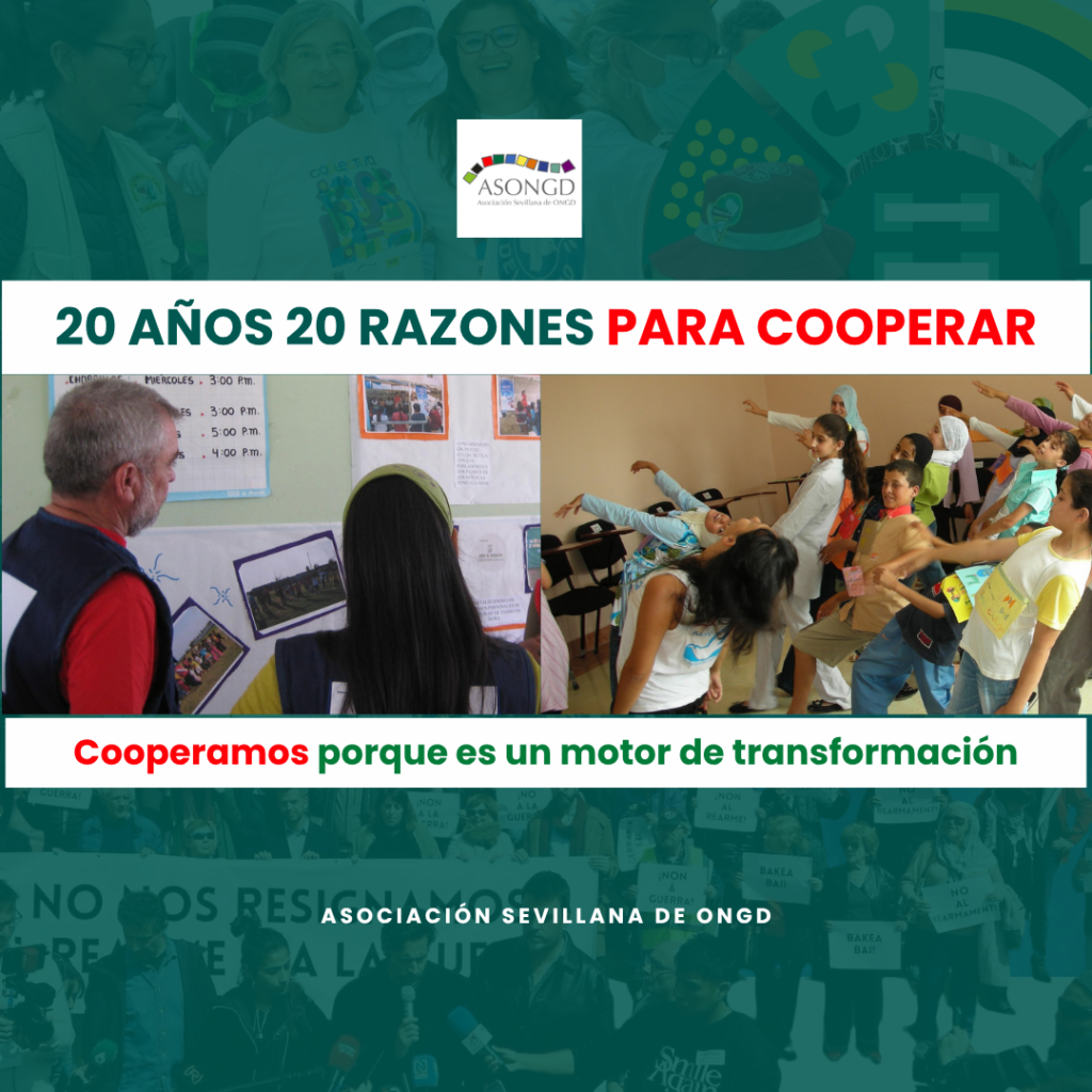 Cooperamos porque es un motor de transformación