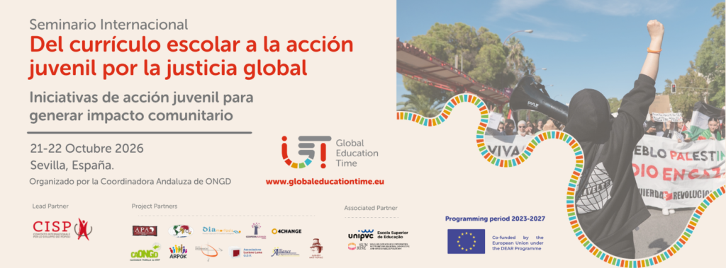 La CAONGD acoge en Sevilla a más de 70 personas de ocho países en un seminario europeo sobre acción juvenil por la justicia global