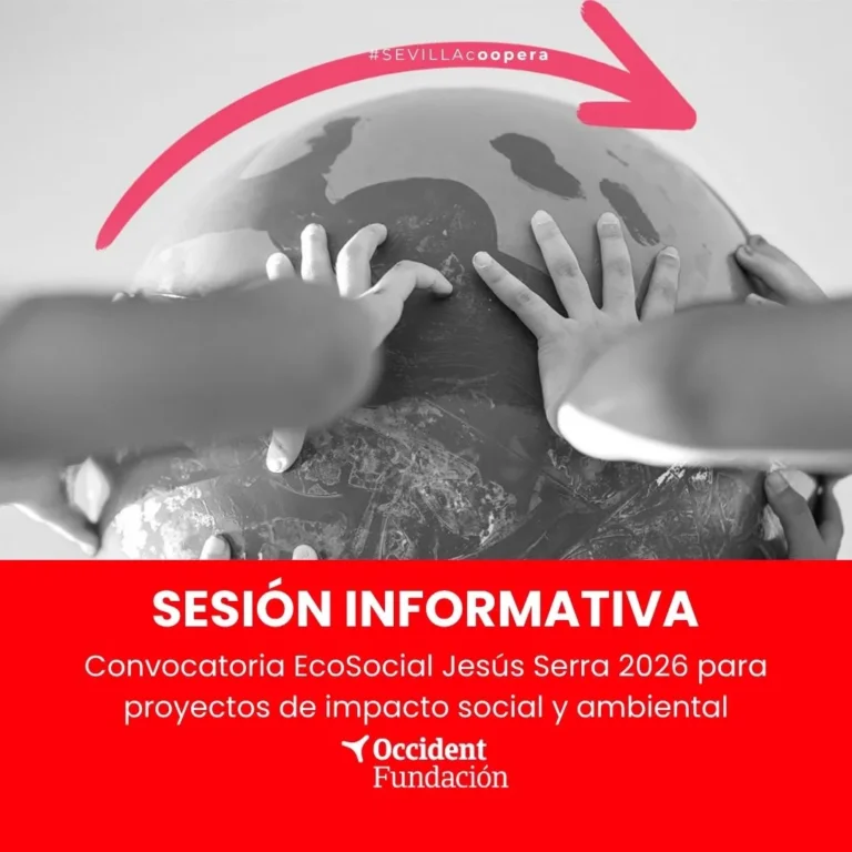 Convocatoria EcoSocial Jesús Serra de Fundación Occident para proyectos de acción social y medioambiente